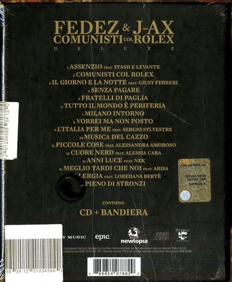 cd jax fedez comunisti col rolex|Play Comunisti col Rolex (Multiplatinum Edition) by J.